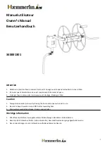 HAEMMERLIN 340001301 Owner'S Manual preview