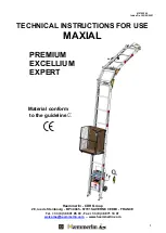 Предварительный просмотр 1 страницы HAEMMERLIN MAXIAL PREMIUM Instructions For Use Manual