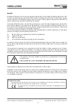 Preview for 10 page of Haes Alarm Sense Plus Installation, Commissioning & Operating  Manual