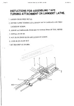 Preview for 14 page of Hafco Metalmaster AL-1000C Instruction Manual