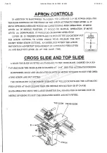 Preview for 18 page of Hafco Metalmaster AL-1000C Instruction Manual