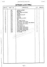 Preview for 48 page of Hafco Metalmaster AL-1000D Instruction Manual