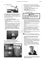 Preview for 13 page of Hafco Metalmaster BS-321AS Instruction Manual