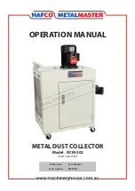 Hafco Metalmaster DCM-202 Operation Manual preview