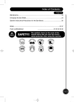 Preview for 3 page of Hafco Woodmaster MJ2325D Manual