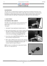 Предварительный просмотр 20 страницы Hafco Woodmaster T-13S Operation Manual