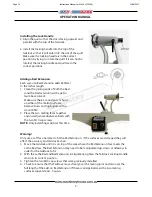 Preview for 10 page of Hafco Woodmaster WL-14V Instruction Manual