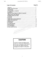 Предварительный просмотр 5 страницы Hafco 712DR Instruction Manual