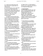 Предварительный просмотр 20 страницы Hafco 712DR Instruction Manual