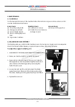 Предварительный просмотр 19 страницы Hafco B003 Operation Manual