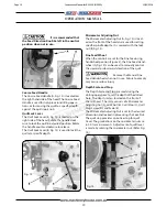 Предварительный просмотр 19 страницы Hafco BM-23A Operation Manual