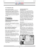 Preview for 14 page of Hafco BM-53VE Operation Manual