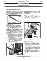 Preview for 21 page of Hafco BM-53VE Operation Manual