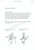 Предварительный просмотр 4 страницы Hafco BM-70VE Instruction Manual