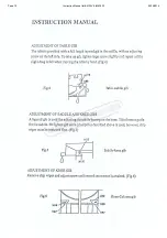 Предварительный просмотр 10 страницы Hafco BM-70VE Instruction Manual