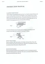 Предварительный просмотр 11 страницы Hafco BM-70VE Instruction Manual