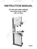 Предварительный просмотр 1 страницы Hafco BP-480 Instruction Manual