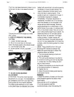 Предварительный просмотр 17 страницы Hafco BS-7DS Instruction Manual