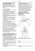 Preview for 3 page of Hafco EB-270DSA Instruction Manual