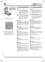 Häfele 271.91.400 Assembly предпросмотр