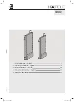 Häfele 421.68.453 Operating Instructions Manual preview