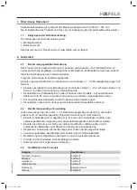 Preview for 3 page of Häfele 421.68.453 Operating Instructions Manual