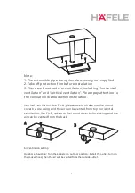 Preview for 5 page of Häfele 495.38.283 Installation And User Manual