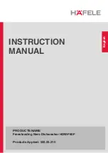 Häfele 533.23.310 Instruction Manual preview