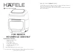 Preview for 2 page of Häfele 535.43.711 User Manual