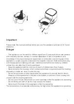 Предварительный просмотр 5 страницы Häfele 535.43.713 Operating And Safety Instructions Manual