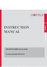 Häfele 535.43.732 Instruction Manual preview