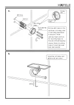 Предварительный просмотр 7 страницы Häfele 580.57.040 Installation Manual
