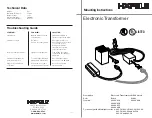 Предварительный просмотр 1 страницы Häfele 823.24.436 Mounting Instructions