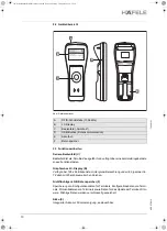 Предварительный просмотр 10 страницы Häfele 917.42.180 Operating Manual