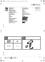 Preview for 1 page of Häfele 983.25.033 Manual