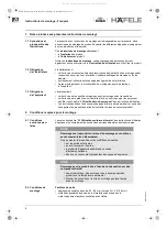 Preview for 8 page of Häfele Dialock DT 100 Installation Instructions Manual