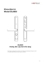 Предварительный просмотр 17 страницы Häfele DL6600 Instruction Manual