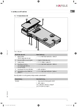 Предварительный просмотр 7 страницы Häfele EFL 30 Operating Instructions Manual