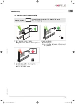 Предварительный просмотр 21 страницы Häfele EFL 30 Operating Instructions Manual