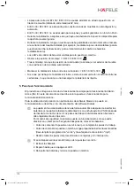 Предварительный просмотр 110 страницы Häfele EFL 30 Operating Instructions Manual