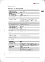 Preview for 129 page of Häfele FT 200 Operating Instructions Manual