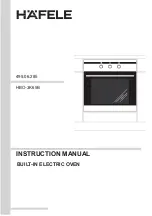 Preview for 1 page of Häfele HBO-3K65B Instruction Manual