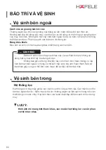 Preview for 64 page of Häfele HDW-F605B User Manual