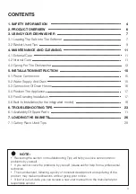 Preview for 3 page of Häfele HDW-FI60AB Instruction Manual