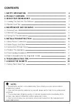 Preview for 3 page of Häfele HDW-SI60AB Instruction Manual