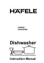 Preview for 1 page of Häfele HDW65X Instruction Manual