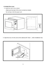 Предварительный просмотр 15 страницы Häfele HH-MWB25 Instruction Manual