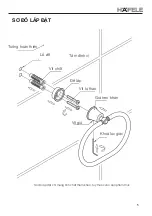 Предварительный просмотр 7 страницы Häfele KYOTO TOWEL RING Installation Manual