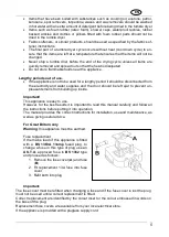 Предварительный просмотр 6 страницы Häfele LSF147E Instruction Manual