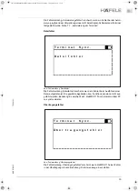 Preview for 15 page of Häfele MDU 110 Operating Manual